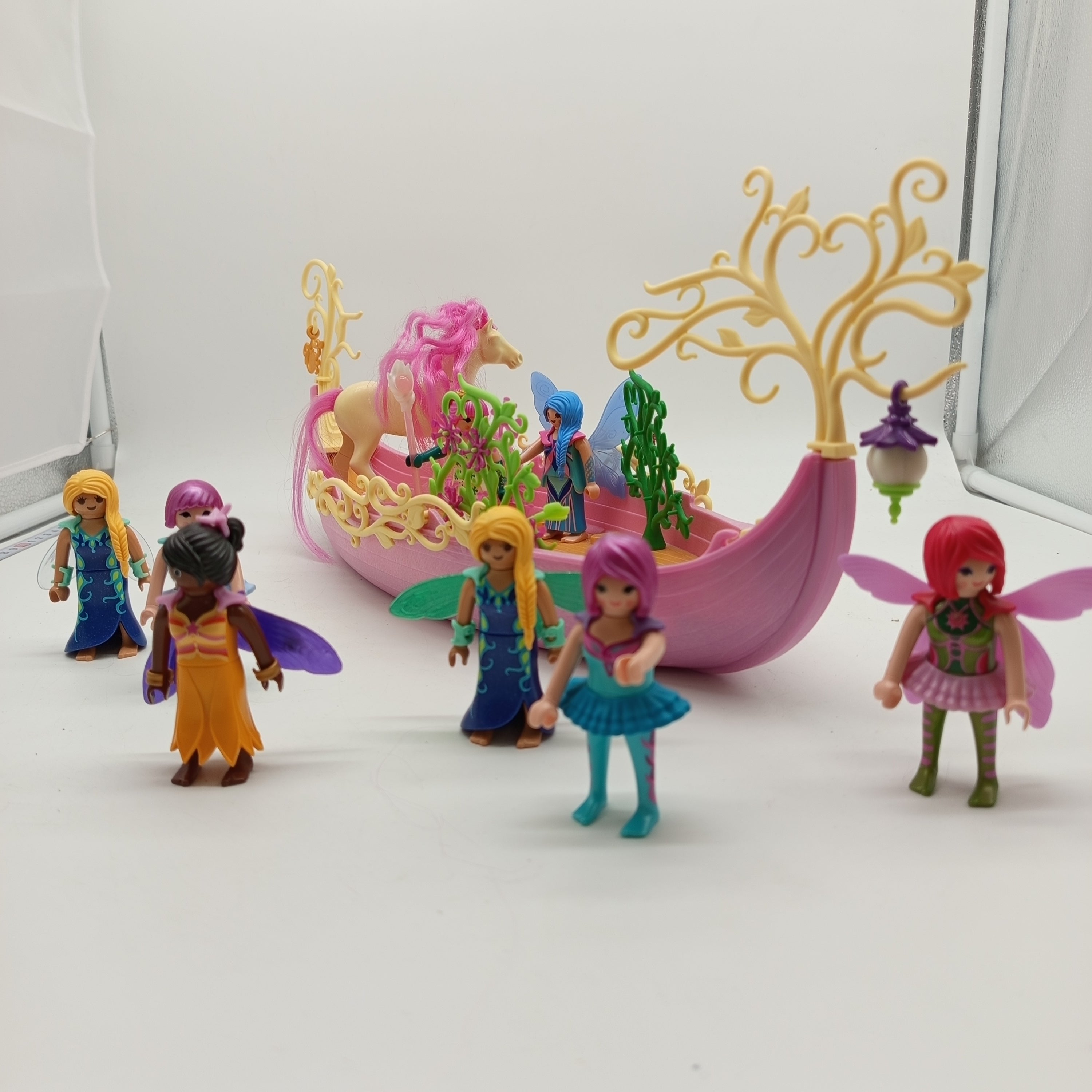 Playmobil Schiff der Feenkönigin 5445, Feenfiguren & Einhorn