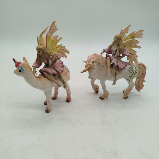 Schleich Bundle Bayala Set von 4 Feen Einhorn Lama, ab 3 4 5 Jahre | ✅ geprüft 