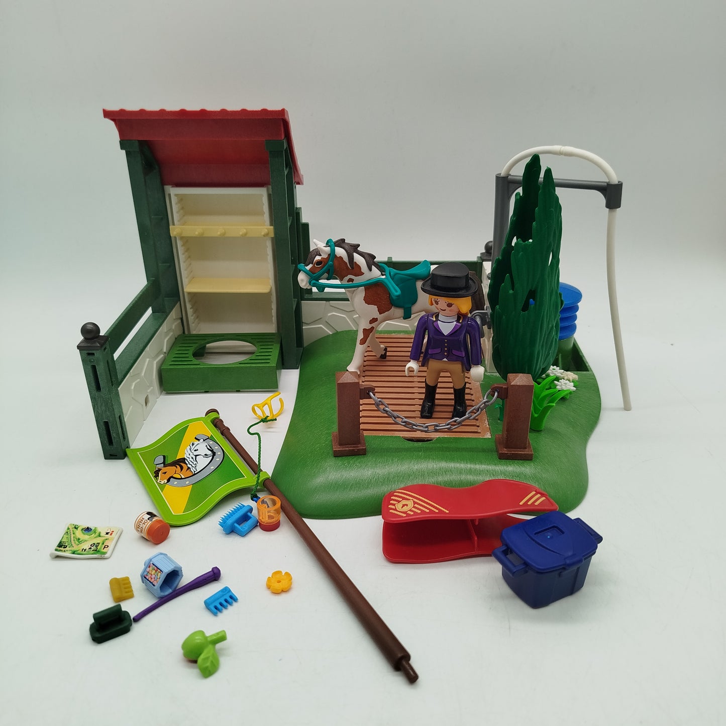 Playmobil Pferdepflegestation 6929, gebraucht, ab 6 7 8 Jahre | ✅ geprüft 