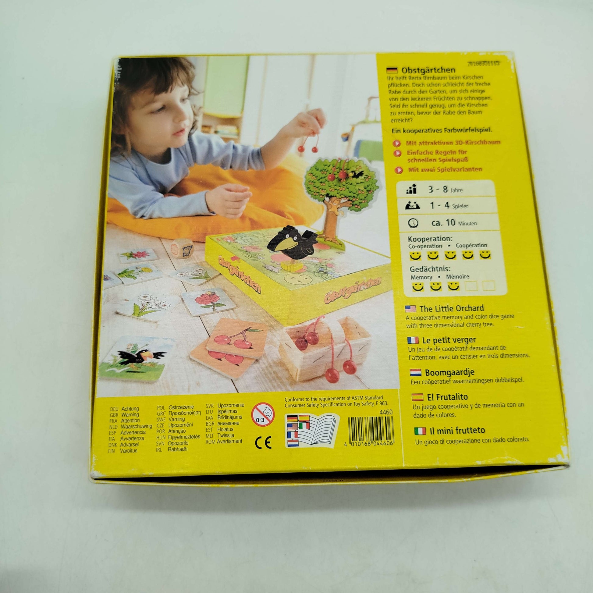 HABA Obstgärtchen 4460 Brettspiel 🧩✨, gebraucht, ab 3 4 5 Jahre | ✅ geprüft 