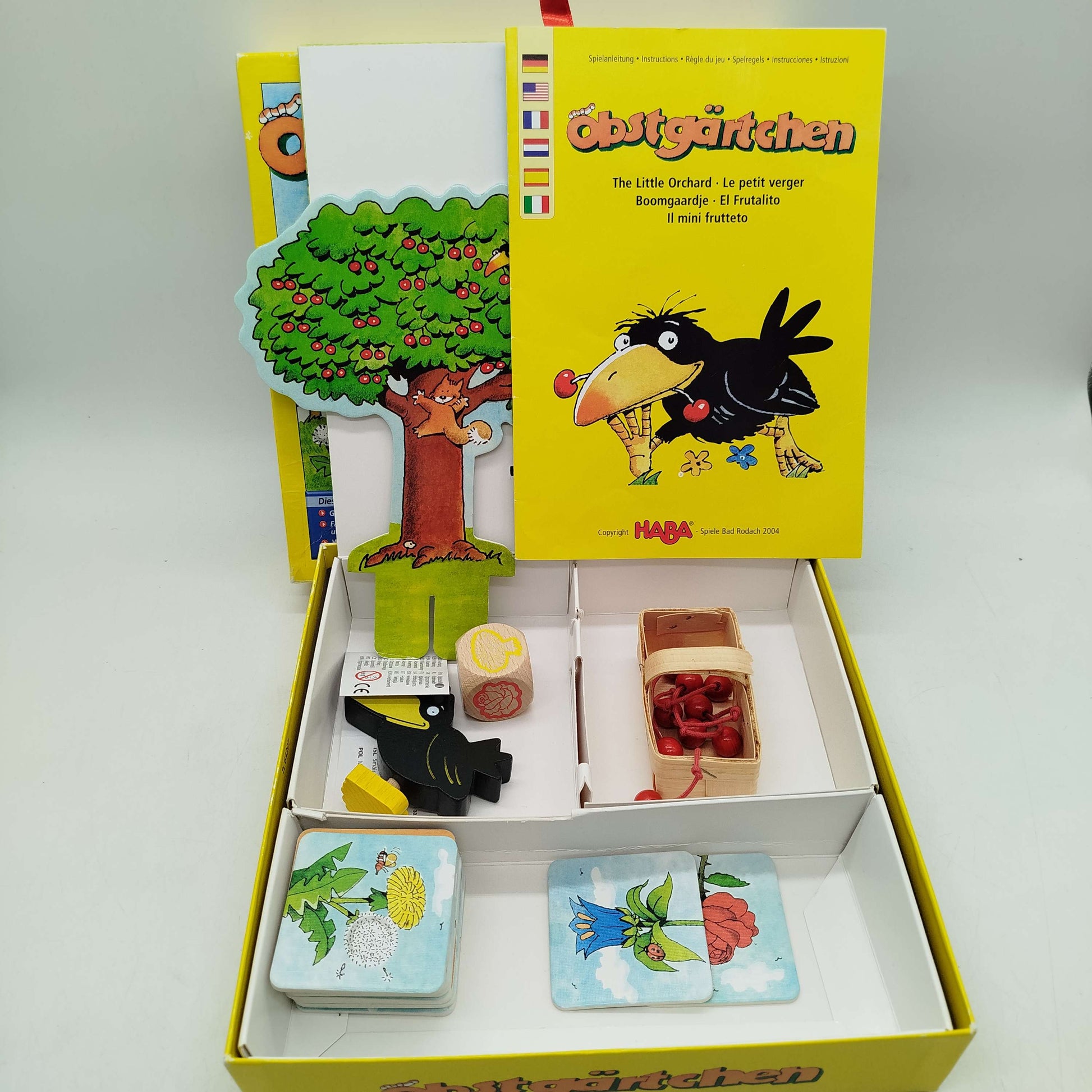 HABA Obstgärtchen 4460 Brettspiel 🧩✨, gebraucht, ab 3 4 5 Jahre | ✅ geprüft 