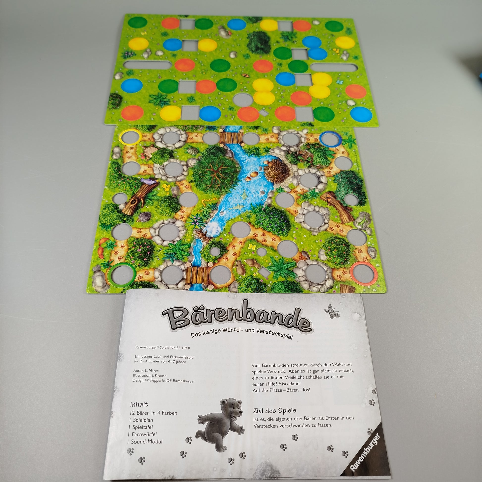 Ravensburger Konvolut, Kinderspiele Bärenbande, Blinde Kuh