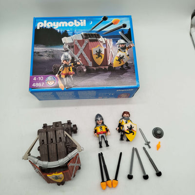 Playmobil 4867 Balliste mit Löwenrittern