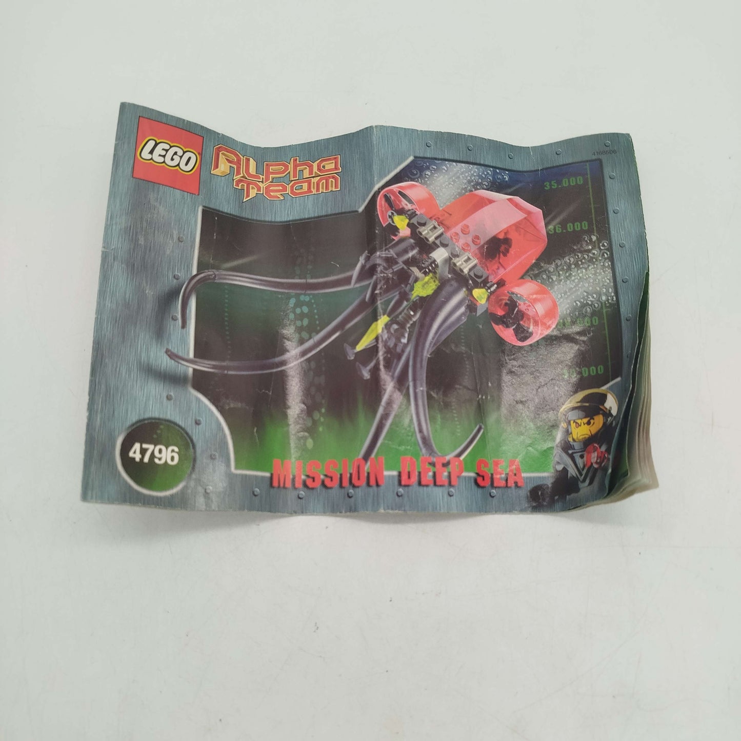 LEGO Alpha Ogel Mutant Squid 4796 Bauset, gebraucht, ab 6 Jahre 