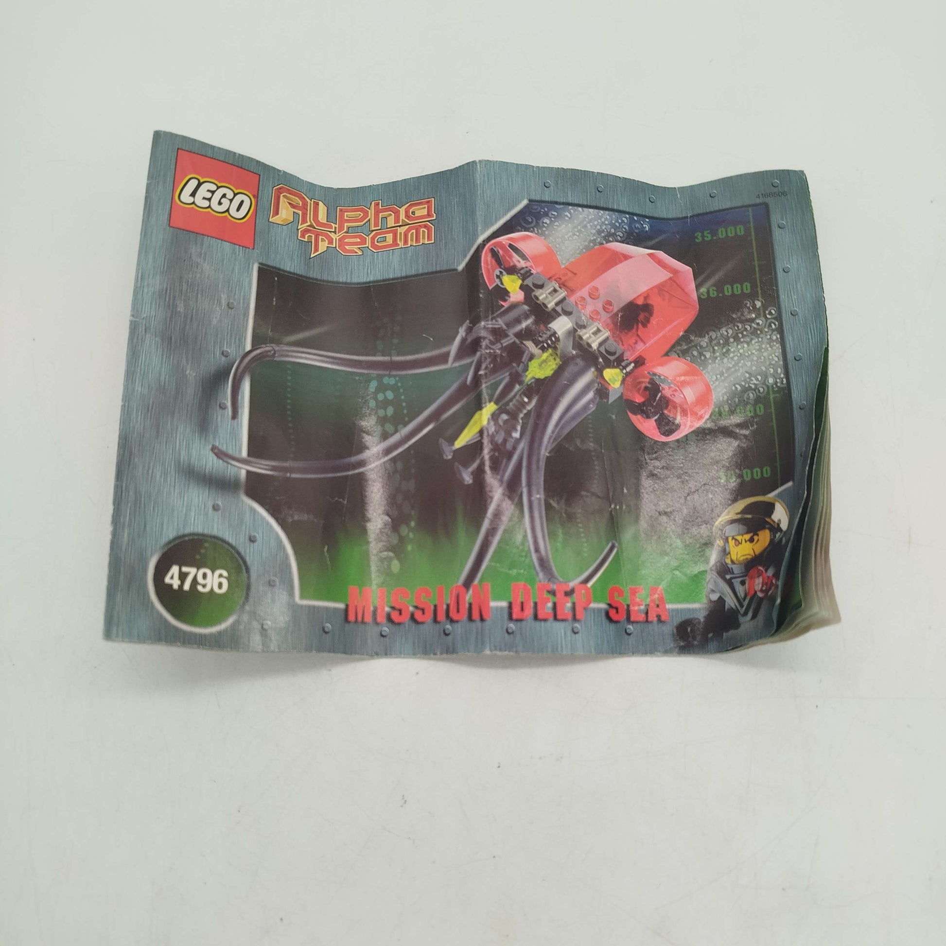 LEGO Alpha Ogel Mutant Squid 4796 Bauset, gebraucht, ab 6 Jahre 