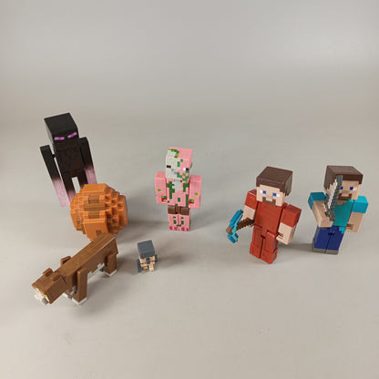 Mattel Bundle Minecraft Figuren