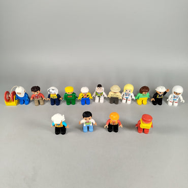 Bundle LEGO 🧱🐘 x15 DUPLO Figuren, neuwertig, ab 3 4 5 Jahre | ✅ geprüft 