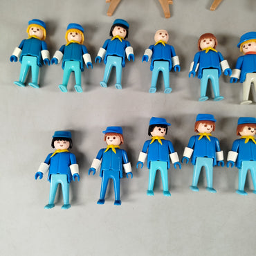 Playmobil Bundle Set von 23 Figuren & 3 Pferde, ab 3 4 5 Jahre | ✅ geprüft 