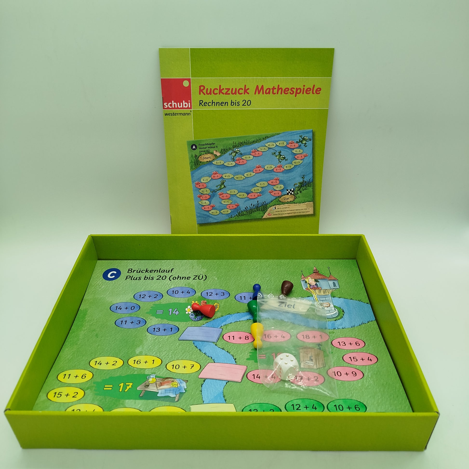 Schubi Ruckzuck Mathespiele Lernspiel, gebraucht, ab 6 7 8 Jahre | ✅ geprüft 