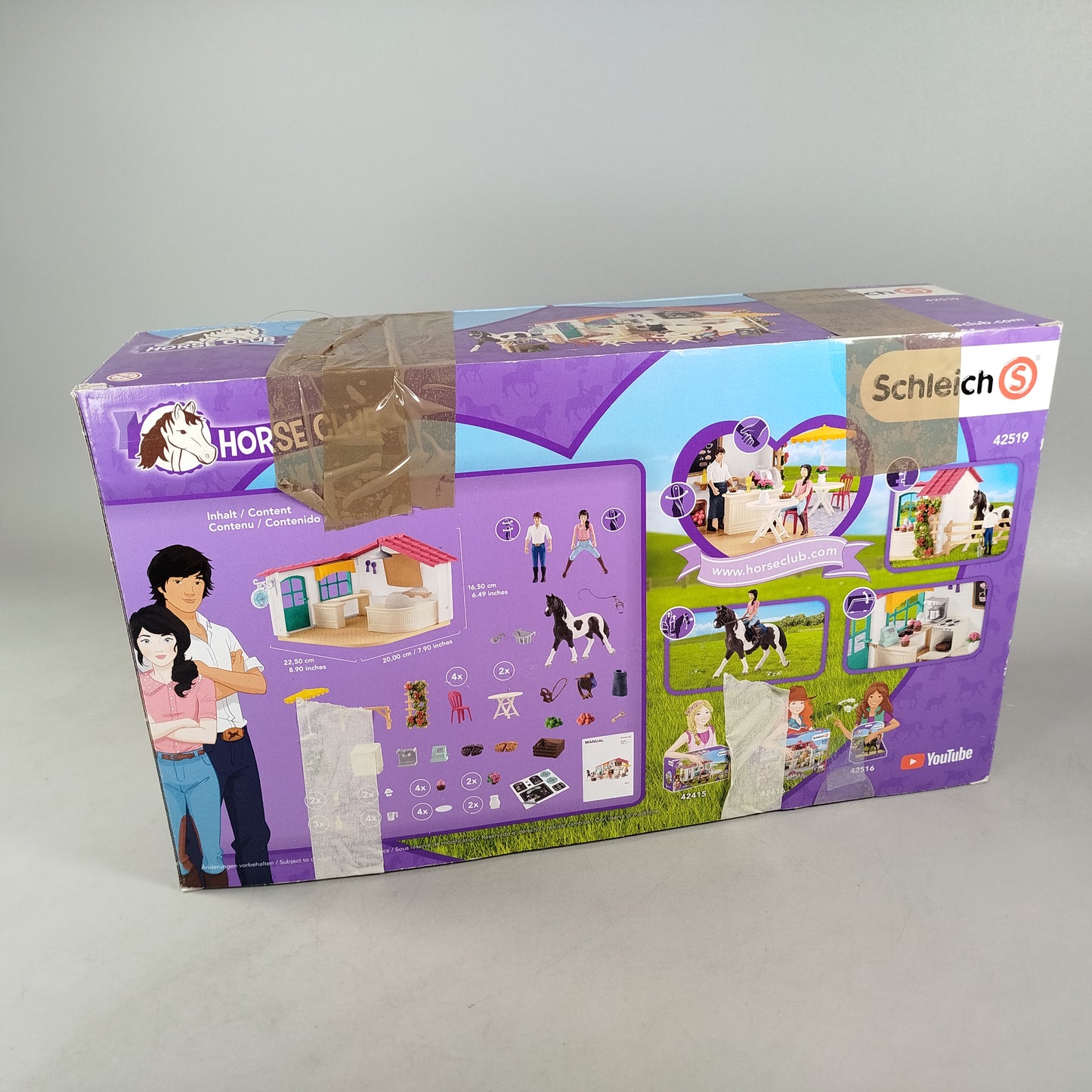 Schleich Horse Club Reiter-Café 42519 Café Spielset