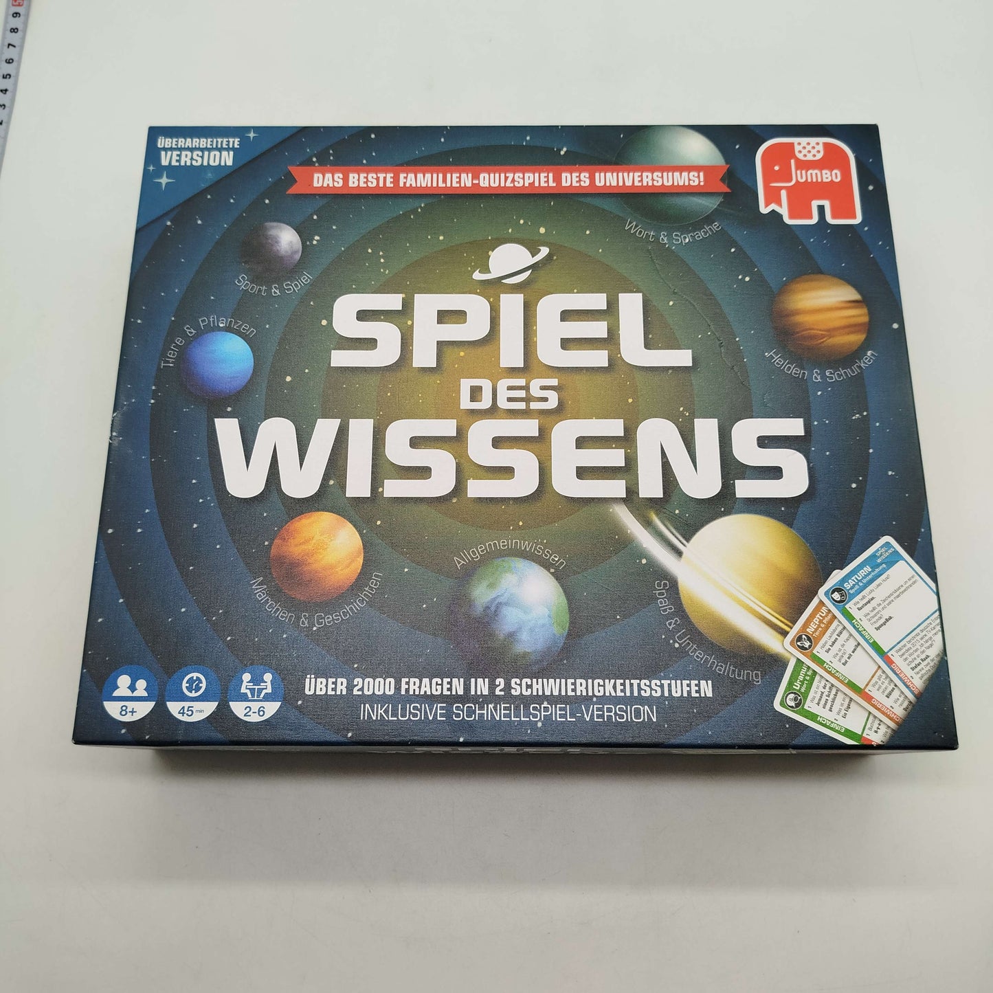 Jumbo Spiele Spiel des Wissens 19498 Quiz, ab 6 7 8 Jahre | ✅ geprüft 