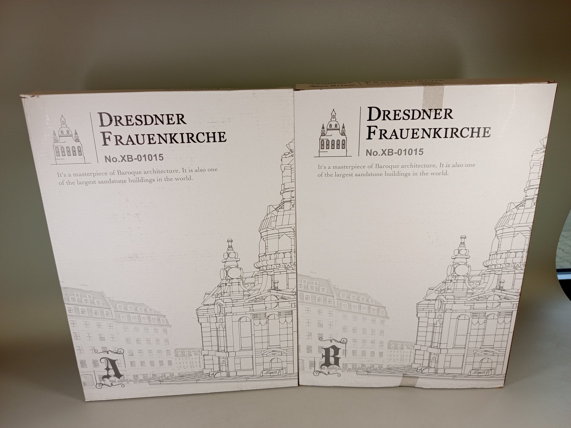 Xingbao Dresdner Frauenkirche XB-01015 Bau-Set, kompatibel mit LEGO