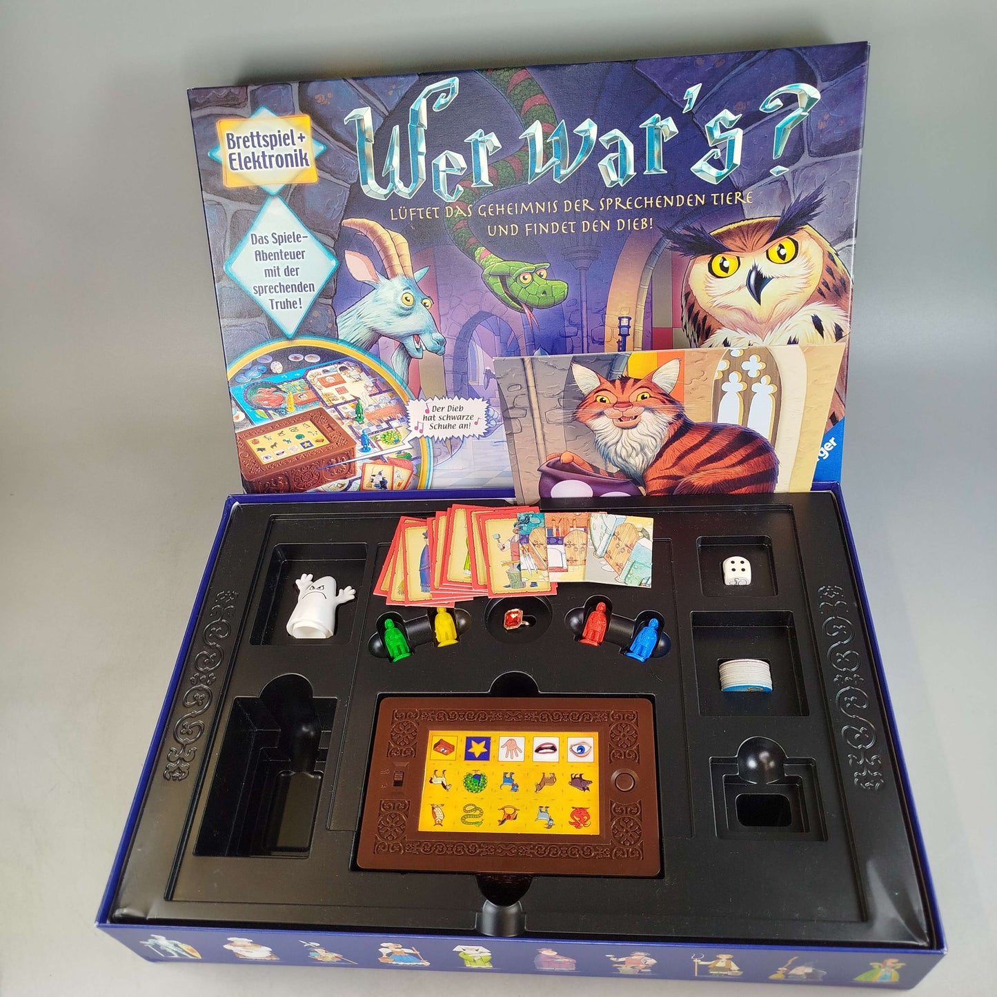 Ravensburger Wer war's? 21854 Brettspiel, gebraucht, ab 6 Jahre 