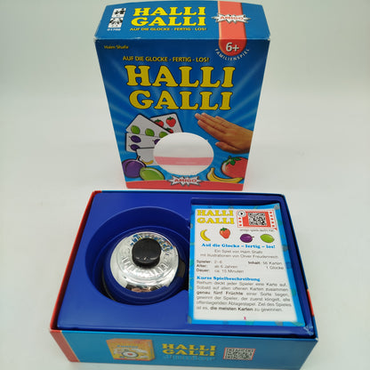 AMIGO Halli Galli Kartenspiel mit Glocke & Karten