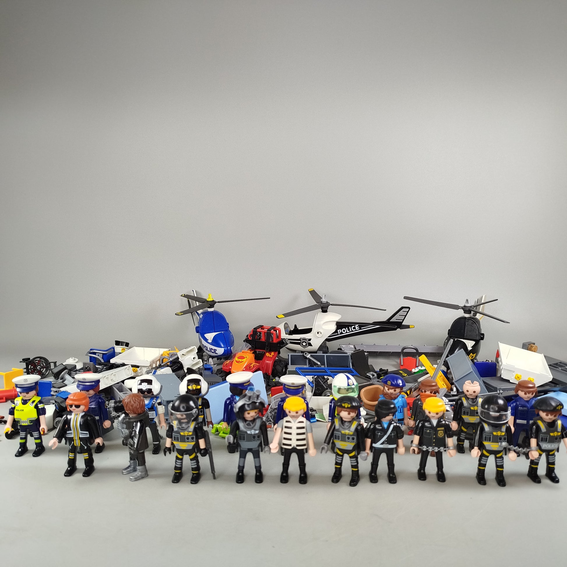 Bundle Playmobil x24 Polizei-Set City Action, gebraucht, ab 3 Jahre 