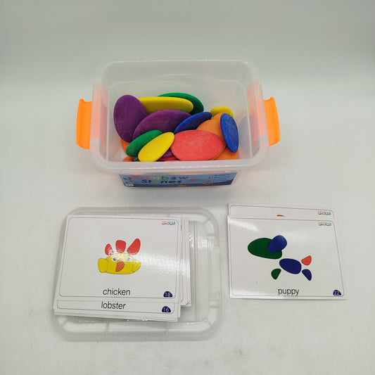 BOUKE Rainbow Stones Stapelspiel, gebraucht, ab 3 4 5 Jahre | ✅ geprüft 