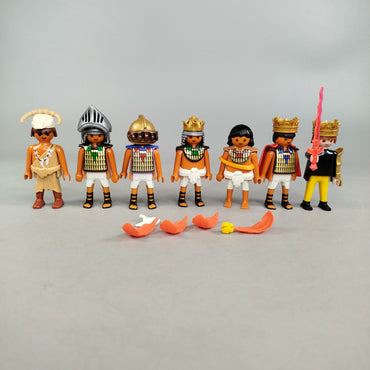 Bundle Playmobil 7x Figuren Asterix & Cleopatra, gebraucht, ab 6 Jahre 