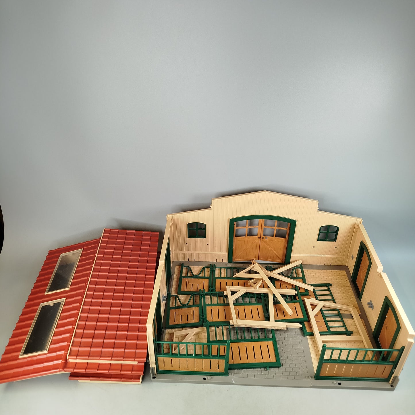 Schleich Pferdehof 42110 🐴🌟 Gebäude, gebraucht, ab 6 7 8 Jahre | ✅ geprüft 