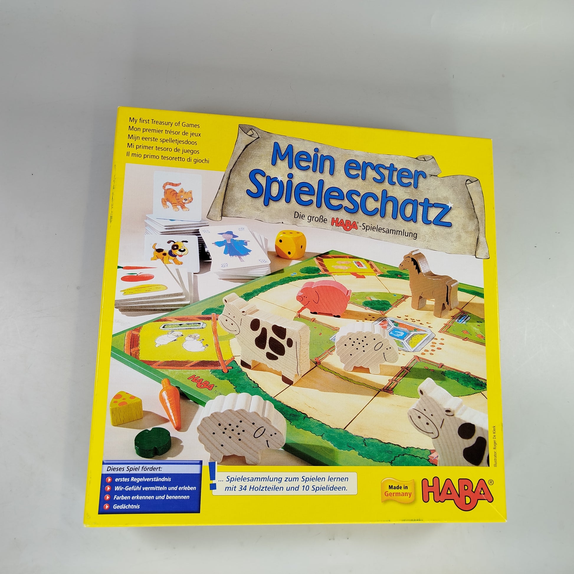 HABA Brettspiel - Mein erster Spieleschatz