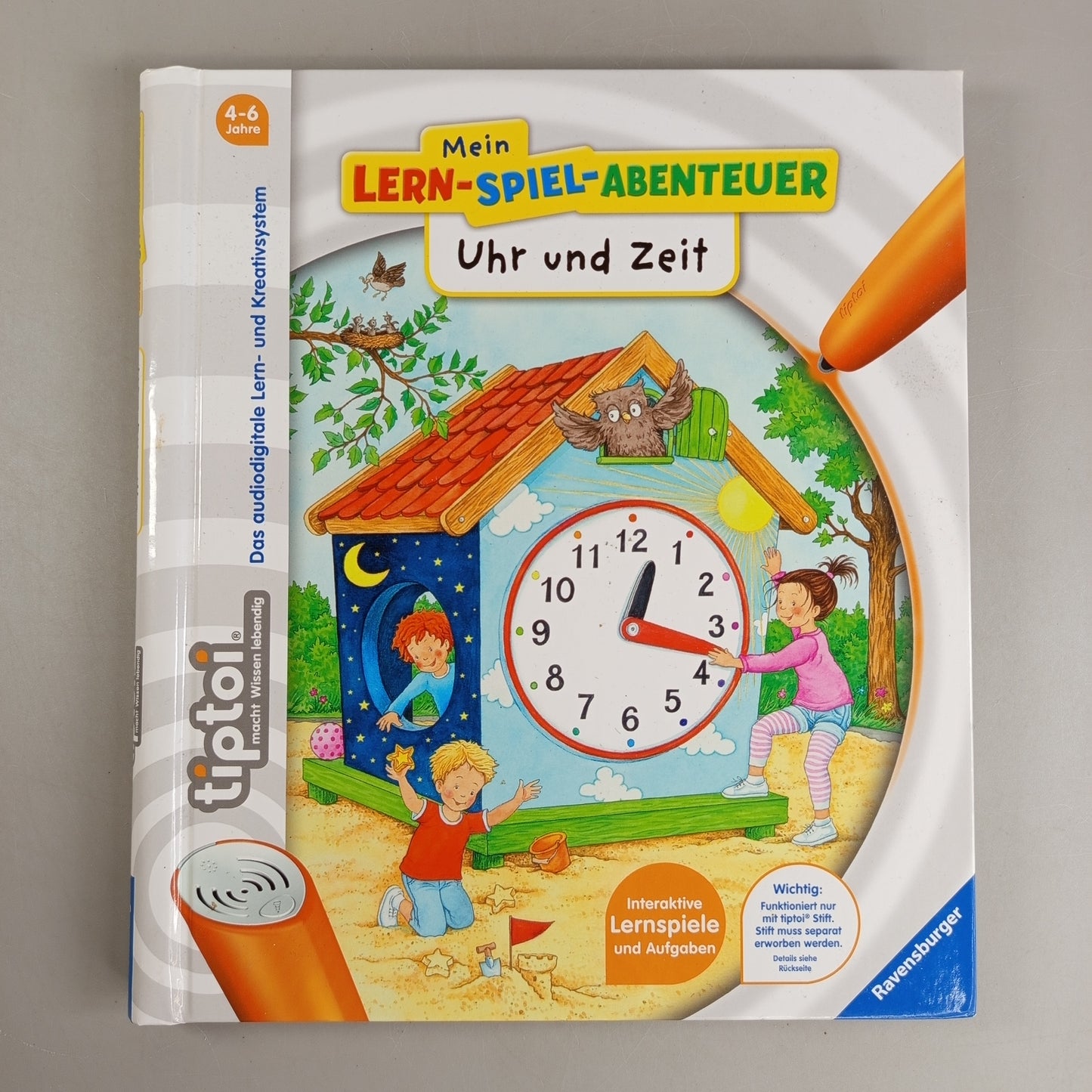 Ravensburger Tiptoi Lernbuch-Set – Die Welt der Musik & Uhr und Zeit, sehr gut