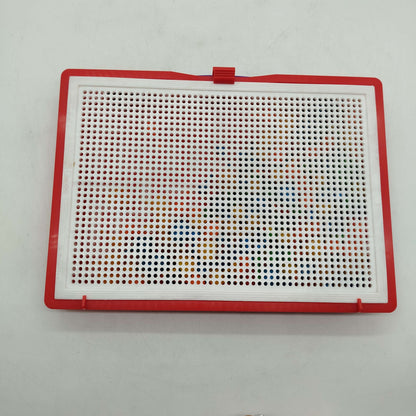 Steckspiel Mosaik Pilzpuzzle im Koffer Motorikspiel