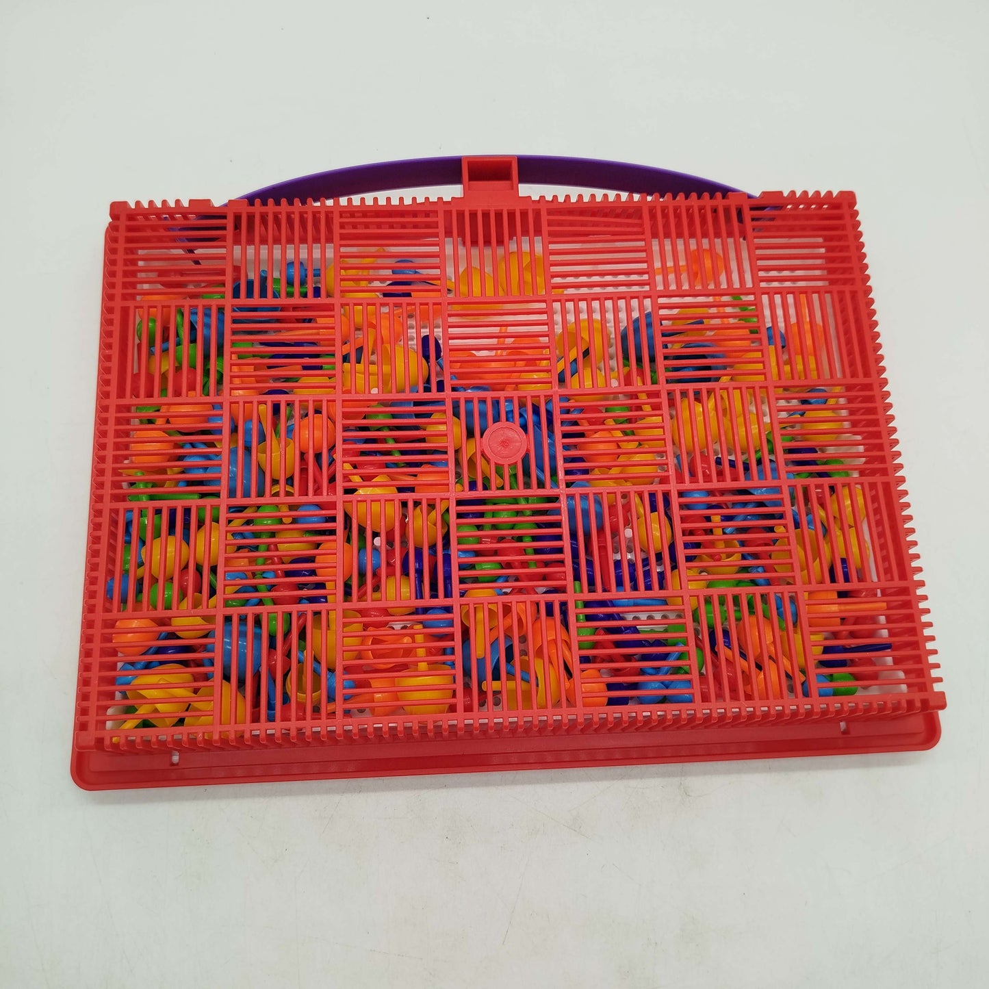 Steckspiel Mosaik Pilzpuzzle im Koffer Motorikspiel