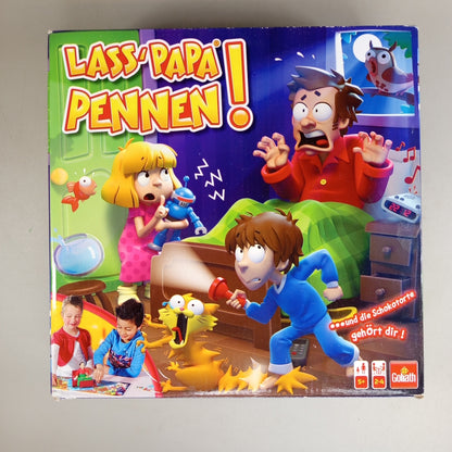 Goliath Games Brettspiel – Lass Papa pennen!, OVP