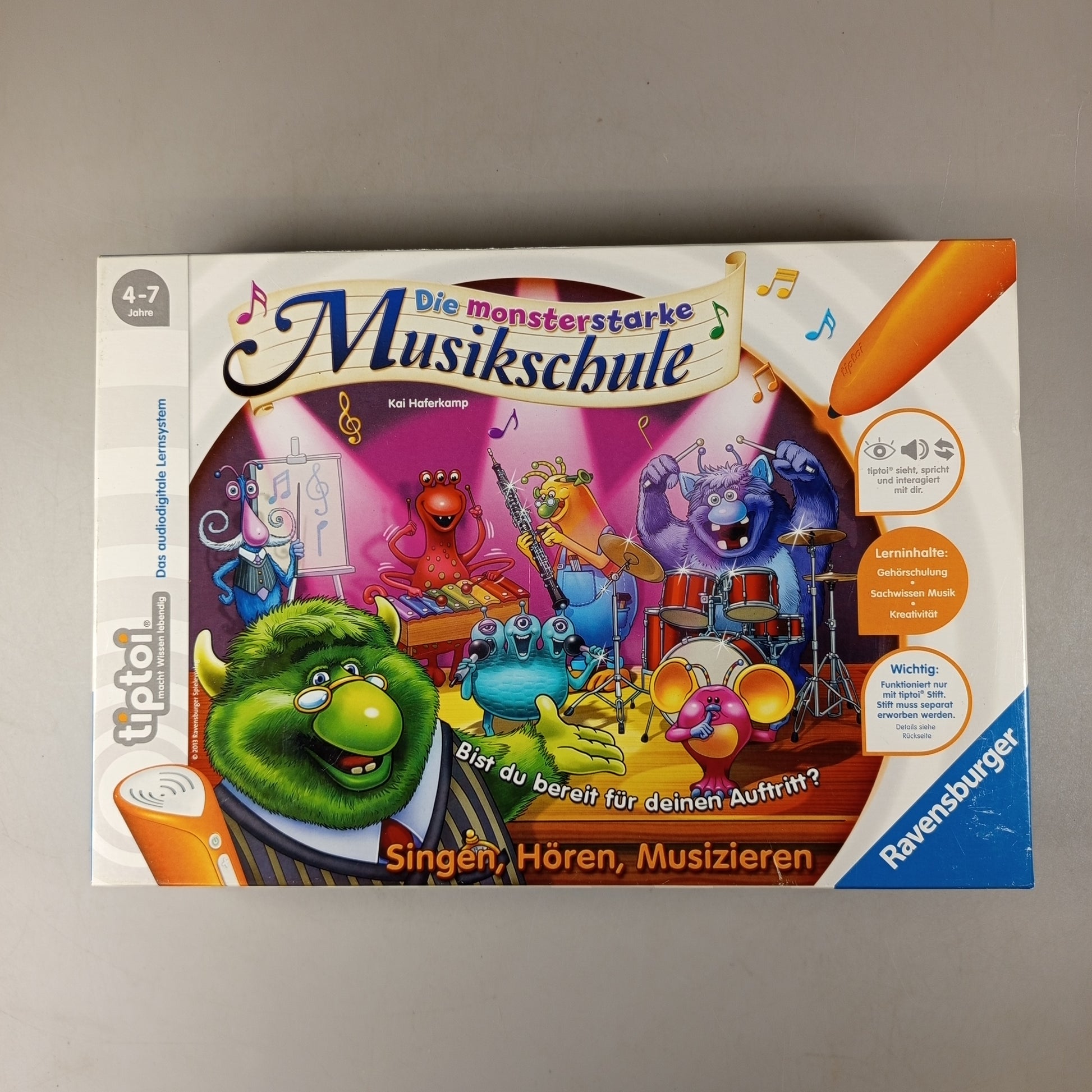 Ravensburger tiptoi Musikschule Lernspiel, ab 3 4 5 Jahre | ✅ geprüft 