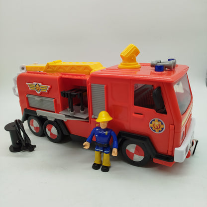 Simba Feuerwehrmann Sam Jupiter Feuerwehrauto mit Zubehör