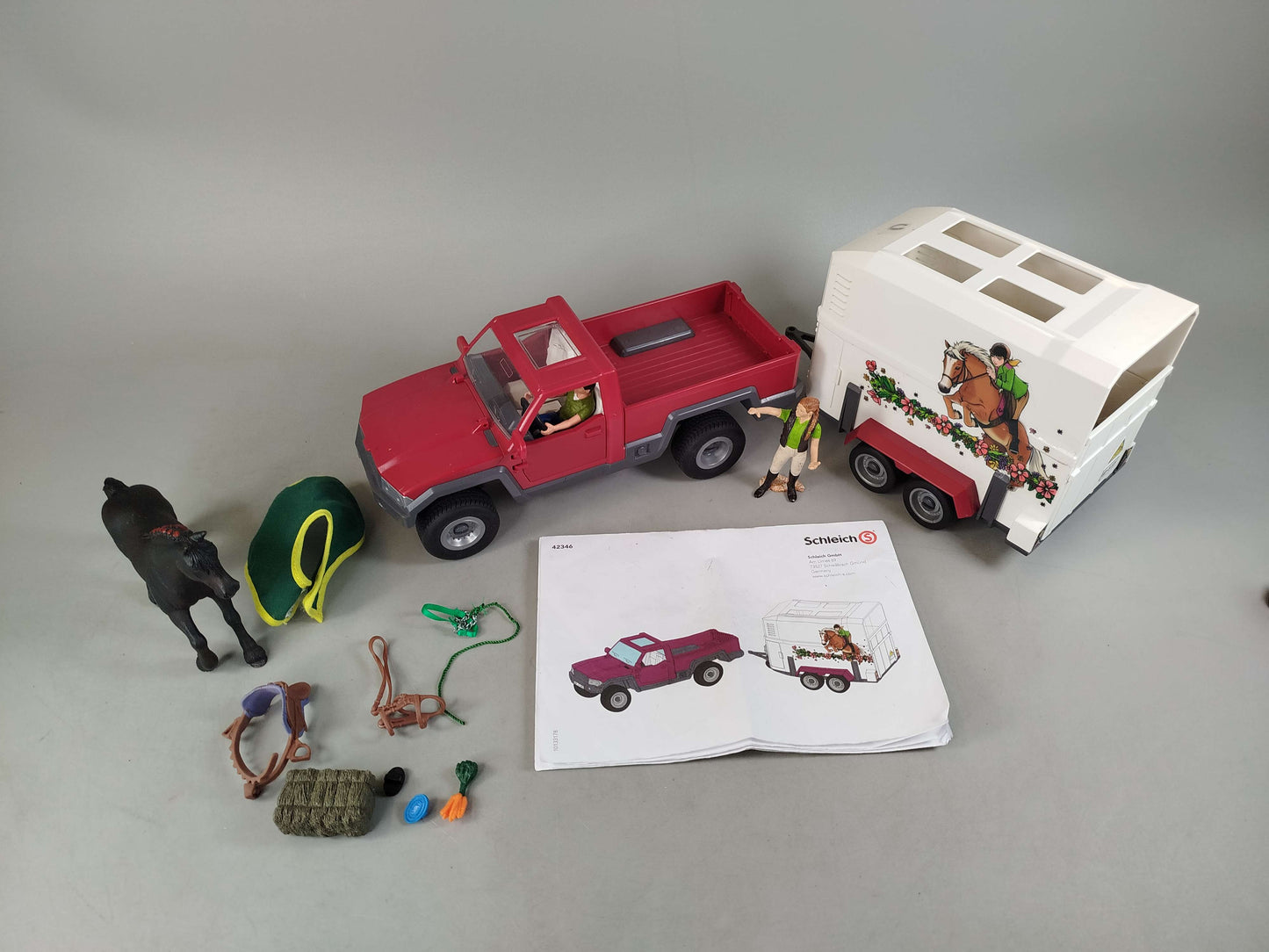 Schleich Horse Club Pick-up 42346, gebraucht, ab 6 7 8 Jahre | ✅ geprüft 