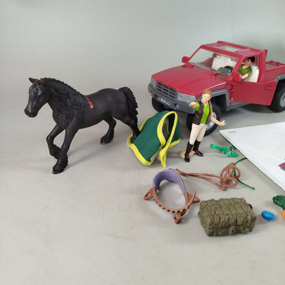 Schleich Horse Club Pick-up 42346, gebraucht, ab 6 7 8 Jahre | ✅ geprüft 