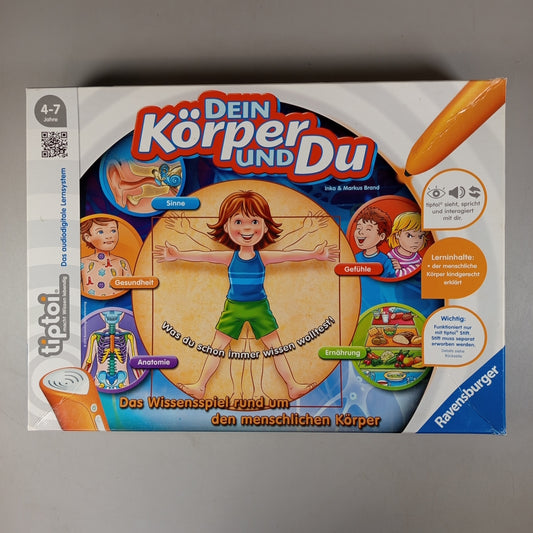 Ravensburger Tiptoi Dein Körper Lernspiel gebraucht ab 3 4 5 Jahre | ✅ geprüft 