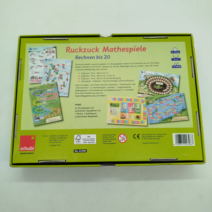 Schubi Ruckzuck Mathespiele Lernspiel, gebraucht, ab 6 7 8 Jahre | ✅ geprüft 