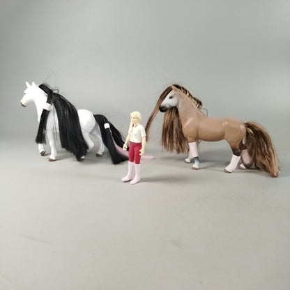 Schleich Pferdepflege-Set 🐴🌟, gebraucht, ab 3 4 5 Jahre | ✅ geprüft 