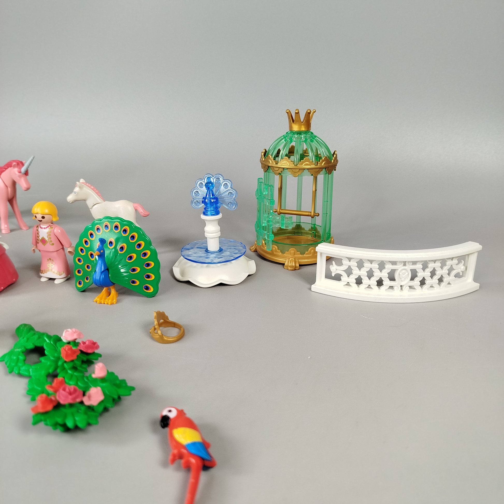 Playmobil Prinzessinnen Gartenhof Set – Figuren, Tiere & Zubehör