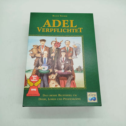 alea Adel verpflichtet Brettspiel Neuwertig