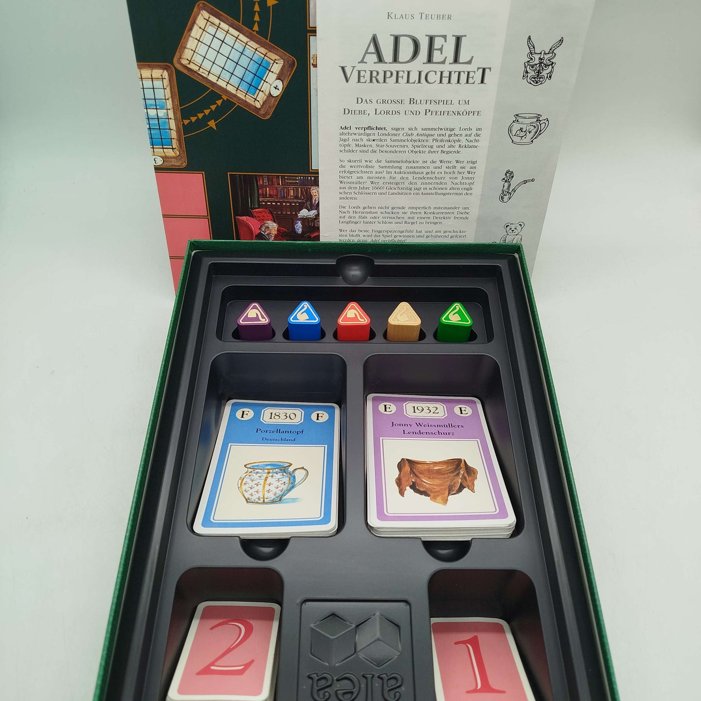 alea Adel verpflichtet Brettspiel Neuwertig