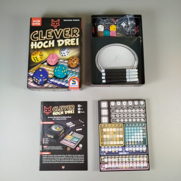 Schmidt Spiele Set - Clever hoch drei und Raffzahn