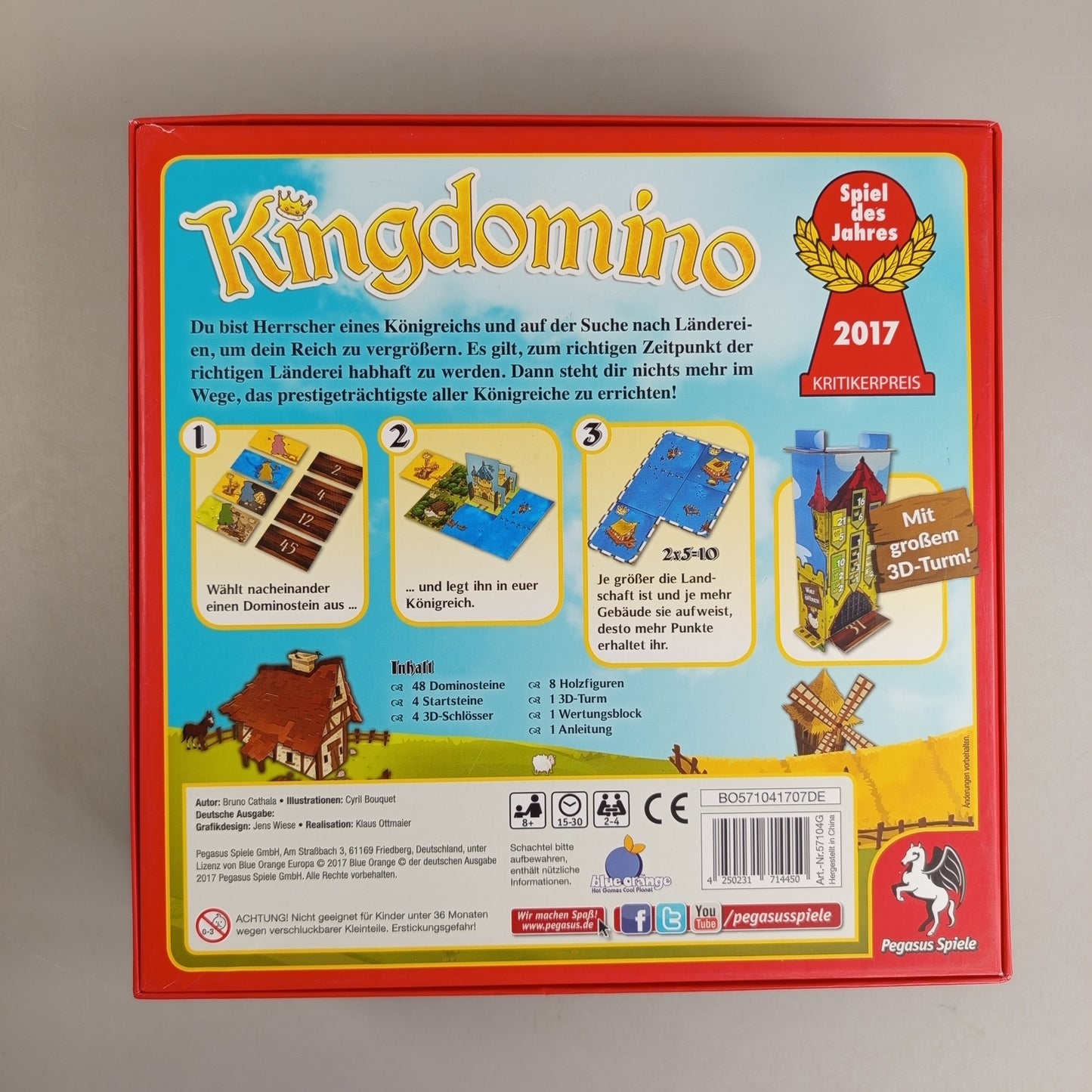 Pegasus Spiele Brettspiel Kingdomino, OVP