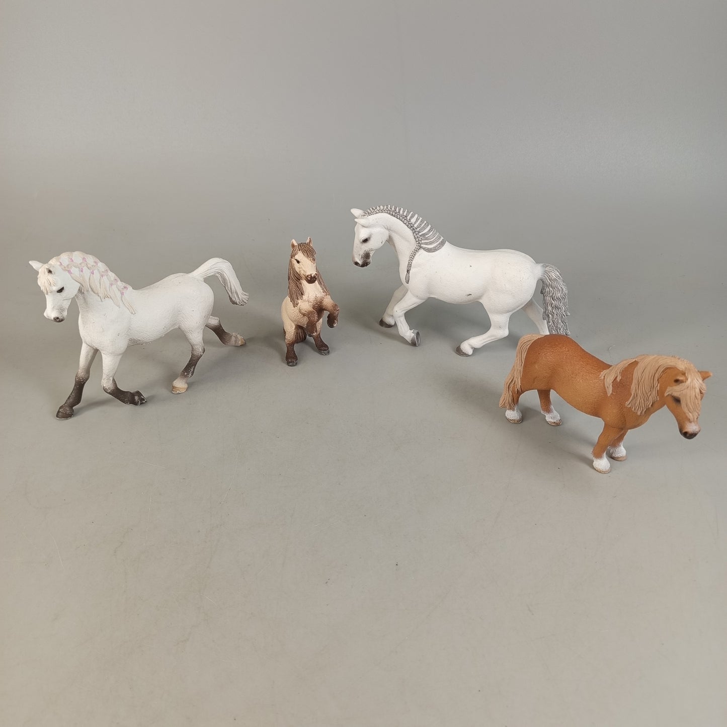 Schleich Bundle Pferde 4x inkl Fohlen, gebraucht, ab 3 4 5 Jahre | ✅ geprüft 
