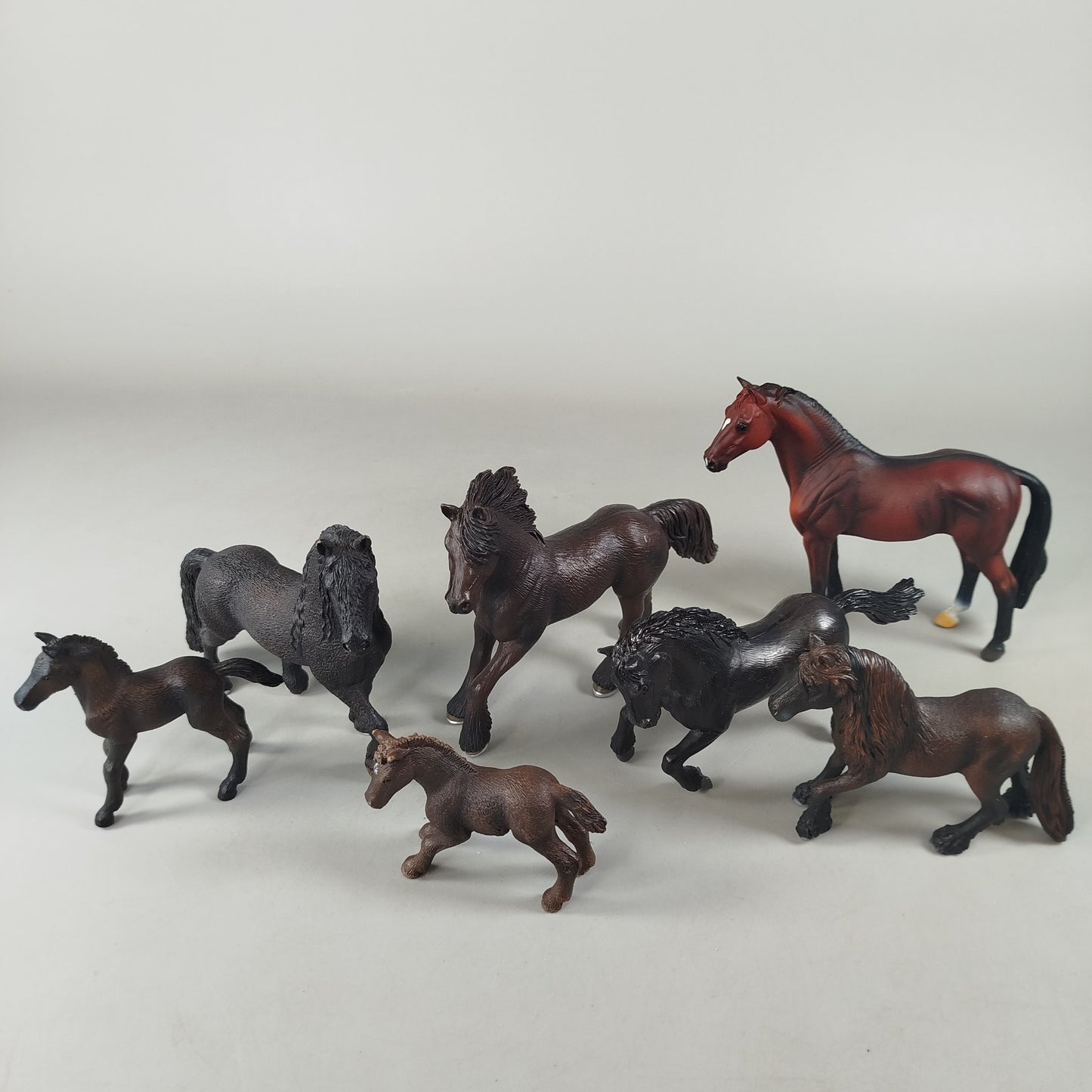 Schleich Bundle Pferde Set von 7 Pferdefiguren