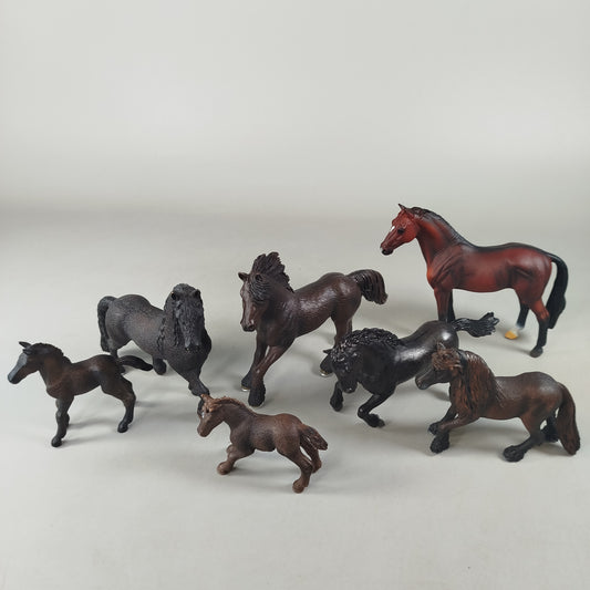 Schleich Bundle Pferde Set von 7 Pferdefiguren