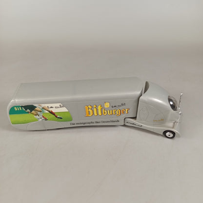 Bundle Bitburger Dynamo Set von 4 Trucks & Bus Modellautos