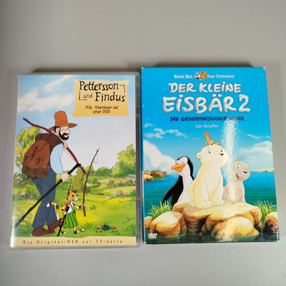  DVD Konvolut - Kinderfilme - Set von 6