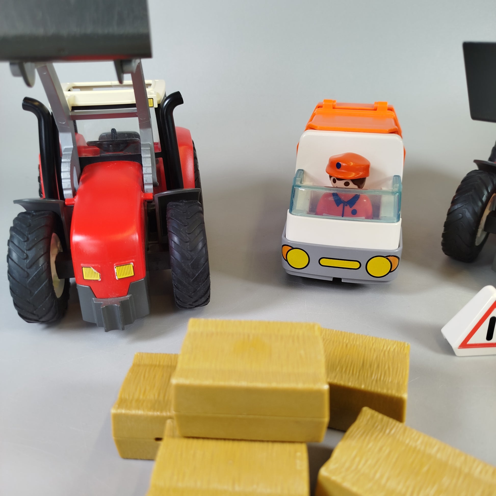 Playmobil Fahrzeuge Set – Traktoren, Wohnmobil, Polizei, Anhänger