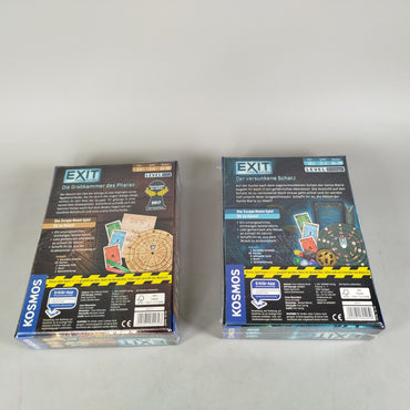 KOSMOS Bundle EXIT Set von 2 Brettspiele, Neu