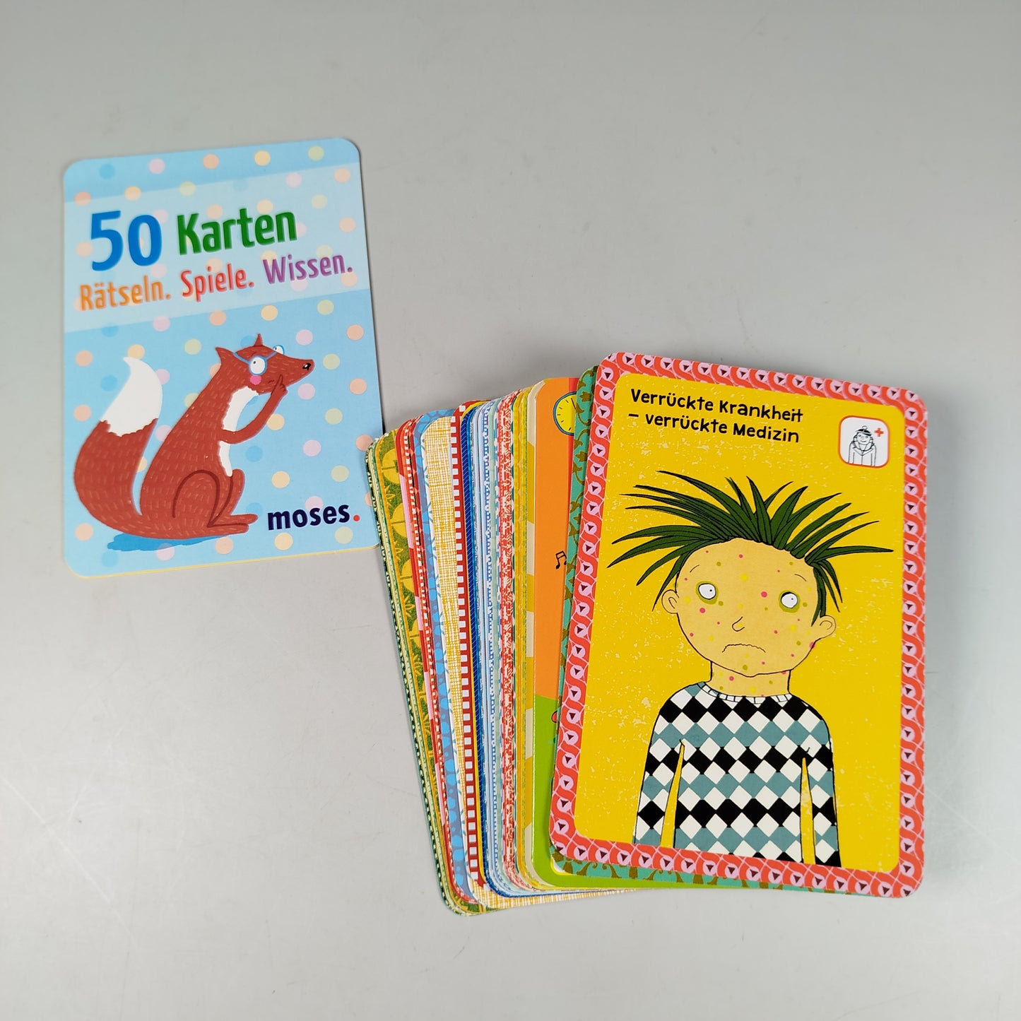 Moses Kartenspiel - Blue Stories - 50 Rätsel aus dem Meer Kartenspiel - Blue Sto