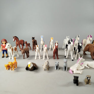 Playmobil Bundle Tiere Set von 49 Figuren & Mensch