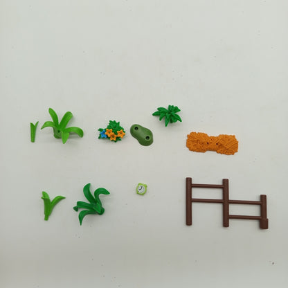 Playmobil Konvolut – 11 Figuren, Tiere & Zubehör, gut