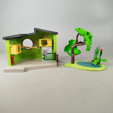Playmobil Bundle Safari Tierstation & Fahrzeug